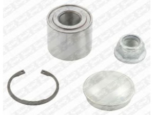 SNR R155.77 rato guolio komplektas 
 Ašies montavimas/vairavimo mechanizmas/ratai -> Rato stebulė/montavimas -> Rato guolis
7701208058