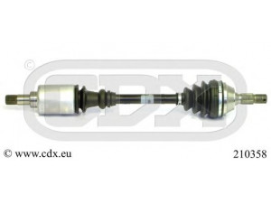 CDX 210358 kardaninis velenas 
 Ratų pavara -> Kardaninis velenas
32725L, 32729G, 32725L, 32729G