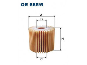 FILTRON OE685/5 alyvos filtras 
 Techninės priežiūros dalys -> Techninės priežiūros intervalai
0415231110