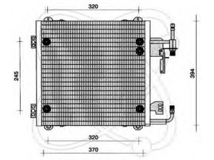 ELECTRO AUTO 30R0045 kondensatorius, oro kondicionierius 
 Oro kondicionavimas -> Kondensatorius
7700811354, 7700825300