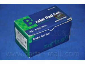 PARTS-MALL PKA-034 stabdžių trinkelių rinkinys, diskinis stabdys
581012DA50