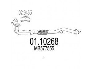 MTS 01.10268 išleidimo kolektorius 
 Išmetimo sistema -> Išmetimo vamzdžiai
MB577555