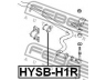 FEBEST HYSB-H1R skersinio stabilizatoriaus įvorių komplektas
55513-4A000