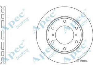 APEC braking DSK2198 stabdžių diskas 
 Dviratė transporto priemonės -> Stabdžių sistema -> Stabdžių diskai / priedai
MN116706, MR407116, MR407289