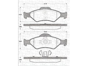 MAGNETI MARELLI 363702161214 stabdžių trinkelių rinkinys, diskinis stabdys 
 Techninės priežiūros dalys -> Papildomas remontas
1111857, YS612K021AA