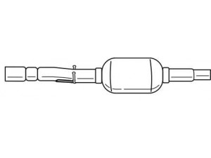 AKS DASIS SG76301 katalizatoriaus keitiklis