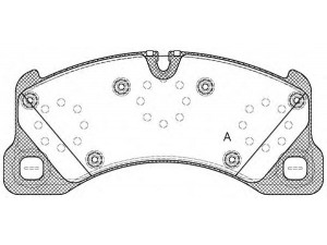 OPEN PARTS BPA1345.00 stabdžių trinkelių rinkinys, diskinis stabdys 
 Techninės priežiūros dalys -> Papildomas remontas
95535193961, 95535193962, 95535193963