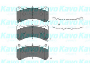 KAVO PARTS KBP-9113 stabdžių trinkelių rinkinys, diskinis stabdys 
 Techninės priežiūros dalys -> Papildomas remontas
119212, 044650W120