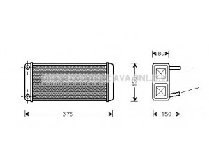 AVA QUALITY COOLING JR6006 šilumokaitis, salono šildymas 
 Šildymas / vėdinimas -> Šilumokaitis
26394