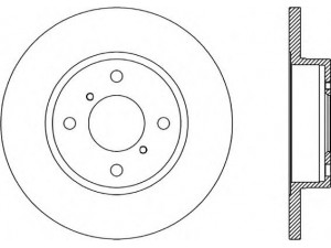 OPEN PARTS BDA1857.10 stabdžių diskas 
 Stabdžių sistema -> Diskinis stabdys -> Stabdžių diskas
09193872, 4700711, 9193872, 5531183
