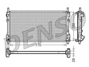 DENSO DRM10104 radiatorius, variklio aušinimas 
 Aušinimo sistema -> Radiatorius/alyvos aušintuvas -> Radiatorius/dalys
1C1H8005FD, 4156969, 4596740