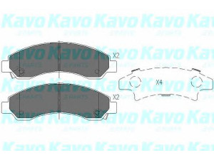 KAVO PARTS KBP-3514 stabdžių trinkelių rinkinys, diskinis stabdys
05P1568, 3501150K00, 3501175K00J