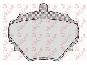 VILLAR 626.0392 stabdžių trinkelių rinkinys, diskinis stabdys 
 Techninės priežiūros dalys -> Papildomas remontas
GBP266, GBP271, RTC3164, SFP000270