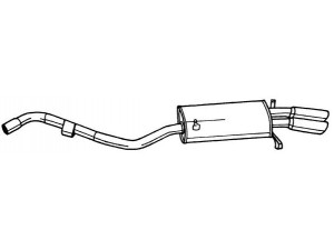 AKS DASIS SG19603 galinis duslintuvas