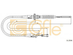 COFLE 11.2536 sankabos trosas 
 Sankaba/dalys -> Sankabos valdymas -> Sankabos trosas
4707942, 55555830