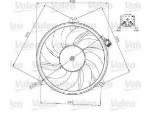 VALEO 696071 ventiliatorius, radiatoriaus 
 Aušinimo sistema -> Oro aušinimas
1253-C9, 1253-R7, 1253C9, 1253R7