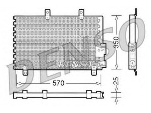 DENSO DCN01001 kondensatorius, oro kondicionierius 
 Oro kondicionavimas -> Kondensatorius
60610662, 60630383, 60807597, 60610662