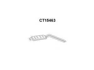VENEPORTE CT15463 galinis duslintuvas 
 Išmetimo sistema -> Duslintuvas
DX1820