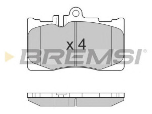 BREMSI BP3021 stabdžių trinkelių rinkinys, diskinis stabdys 
 Techninės priežiūros dalys -> Papildomas remontas
044650W06000, 0446550170, 0446550180