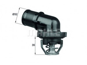 MAHLE ORIGINAL TI 181 89 termostatas, aušinimo skystis 
 Aušinimo sistema -> Termostatas/tarpiklis -> Thermostat
1336-Q2, 1336-Q2, 9648542680