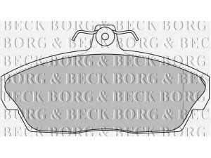 BORG & BECK BBP1662 stabdžių trinkelių rinkinys, diskinis stabdys 
 Techninės priežiūros dalys -> Papildomas remontas
SFP100360, SFP100360