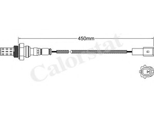 CALORSTAT by Vernet LS110042 lambda jutiklis
F287-18-861, MB3H718861