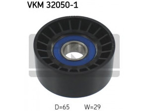 SKF VKM 32050-1 kreipiantysis skriemulys, V formos rumbuotas diržas