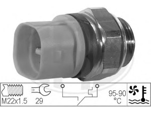 ERA 330282 temperatūros jungiklis, radiatoriaus ventiliatorius 
 Aušinimo sistema -> Siuntimo blokas, aušinimo skysčio temperatūra
867 959 481