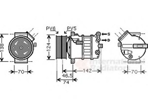 VAN WEZEL 0100K106 kompresorius, oro kondicionierius 
 Oro kondicionavimas -> Kompresorius/dalys
60693332