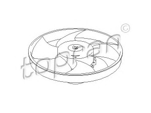 TOPRAN 721 524 ventiliatorius, radiatoriaus 
 Aušinimo sistema -> Oro aušinimas
1253 63, 1253 63