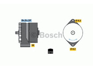 BOSCH 0 986 030 450 kintamosios srovės generatorius