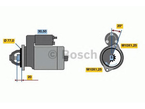 BOSCH 0 986 023 980 starteris 
 Elektros įranga -> Starterio sistema -> Starteris
36100 38090, 36100 38090