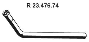 EBERSPÄCHER 23.476.74 išleidimo kolektorius 
 Išmetimo sistema -> Išmetimo vamzdžiai
123 490 35 19