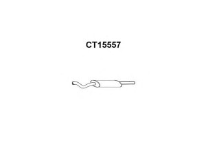 VENEPORTE CT15557 priekinis duslintuvas 
 Išmetimo sistema -> Duslintuvas
75492528