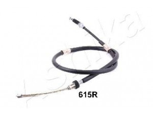 ASHIKA 131-06-615R trosas, stovėjimo stabdys 
 Stabdžių sistema -> Valdymo svirtys/trosai
4641087614