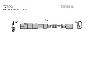 TESLA T739C uždegimo laido komplektas 
 Kibirkšties / kaitinamasis uždegimas -> Uždegimo laidai/jungtys