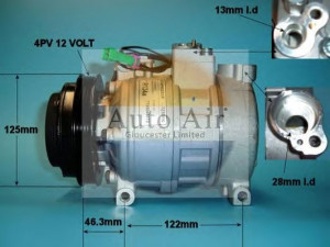 AUTO AIR GLOUCESTER 14-1173P kompresorius, oro kondicionierius 
 Oro kondicionavimas -> Kompresorius/dalys
4B0260805C, 4B0260805N, 4B0260805R