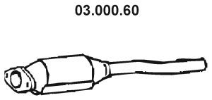 EBERSPÄCHER 03.000.60 katalizatoriaus keitiklis 
 Išmetimo sistema -> Katalizatoriaus keitiklis
46433199, 7737715, 7738743, 7778743