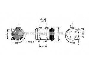 AVA QUALITY COOLING DNK192 kompresorius, oro kondicionierius 
 Oro kondicionavimas -> Kompresorius/dalys
926000F000, 926000F001