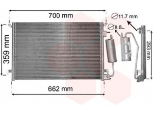 VAN WEZEL 37015397 kondensatorius, oro kondicionierius 
 Oro kondicionavimas -> Kondensatorius
71740472, 1850095, 13114943, 12804660