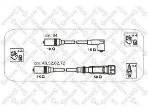 STELLOX 10-38083-SX uždegimo laido komplektas 
 Kibirkšties / kaitinamasis uždegimas -> Uždegimo laidai/jungtys
N10050202, N10050204, N10050205