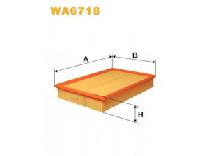 WIX FILTERS WA6718 oro filtras 
 Filtrai -> Oro filtras
9454647