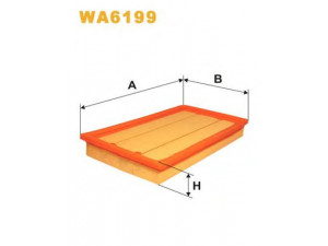 WIX FILTERS WA6199 oro filtras 
 Techninės priežiūros dalys -> Techninės priežiūros intervalai
1020940204