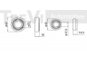 TREVI AUTOMOTIVE WB1891 rato guolio komplektas 
 Ašies montavimas/vairavimo mechanizmas/ratai -> Rato stebulė/montavimas -> Rato guolis
B00233047, B00233075, B09226042