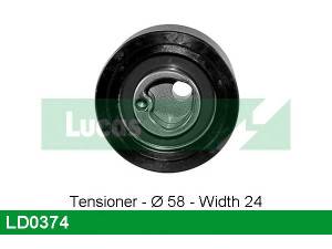 LUCAS ENGINE DRIVE LD0374 įtempiklio skriemulys, paskirstymo diržas
12810-82000, 12810-82001, 12810-82002