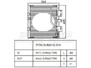 PARTS-MALL PXNCA-095 kondensatorius, oro kondicionierius
992316A700