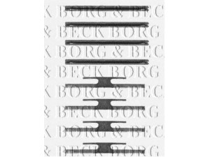 BORG & BECK BBK1118 priedų komplektas, diskinių stabdžių trinkelės 
 Stabdžių sistema -> Diskinis stabdys -> Stabdžių dalys/priedai