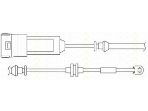 TRISCAN 8115 10008 įspėjimo kontaktas, stabdžių trinkelių susidėvėjimas 
 Stabdžių sistema -> Susidėvėjimo indikatorius, stabdžių trinkelės
24427919, 6238230, 24427919, 6238230