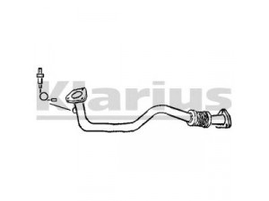 KLARIUS 301141 išleidimo kolektorius 
 Išmetimo sistema -> Išmetimo vamzdžiai
46451610, 46520066, 46451610, 46520066