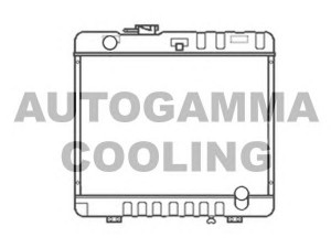 AUTOGAMMA 103464 radiatorius, variklio aušinimas 
 Aušinimo sistema -> Radiatorius/alyvos aušintuvas -> Radiatorius/dalys
4605000403, 4605000503, 4605001003